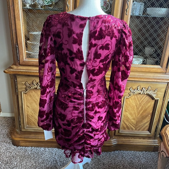 NWT For Love and Lemons Penelope Mini Dress - Medium - Picture 4 of 16